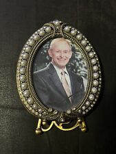 Berebi Limited Edition Oval Picture Frame With Pearls picture