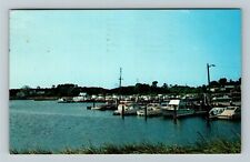 Cape Cod MA-Massachusetts, Allen's Harbor, Harwichport, c1980 Vintage Postcard picture
