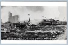 RPPC 1947 TEXAS CITY SEARCHING FOR BODIES M679 (FERTILIZER EXPLOSION DISASTER) picture