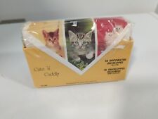 Vintage 70s Era Cute 'n' Cuddly Cat Stationary (16 Total) NOS Envelopes K13 picture