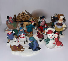 O’Well And Other Brands Christmas village accessory people men women children picture
