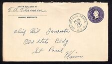 1937 Duluth & Gr Forks / Grand Forks RPO Railroad Post Office Cover picture