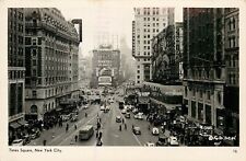 Postcard Times Square RPPC Chevrolet Coke Planters Gene Raymonds Benny Fields 61 picture