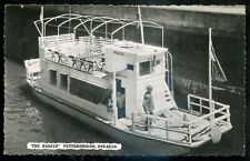 PETERBOROUGH Ontario 1950s MAGGIE Tour Boat. Real Photo Postcard picture