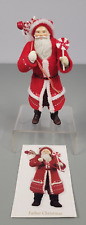 2011 Hallmark Keepsake Ornament Father Christmas #8 Red Candy Lollipop picture