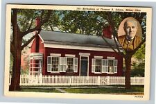 Milan OH-Ohio, Birthplace Thomas A Edison, Vintage Postcard picture