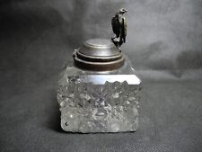 WW1 Antique crystal inkwell of the regimental scribe of the Kaiser's army. picture