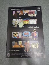 Cartoon Network Adult Swim Action Figures Print Ad 2005 7x10 Great To Frame  picture