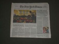 2014 DECEMBER 4 NEW YORK TIMES - NY OFFICIER NO CHARGES IN ERIC GARNER DEATH picture
