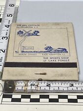 Giant  Feature Matchbook The Mill Cottage  The Sports Shop  foxing gmg  Unstruck picture