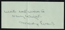 Madge Evans d1981 signed autograph auto 2x5 Cut American Actress Beauty for Sale picture