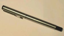 Vintage Stainless Steel Parker Vector Rollerball Black Trim Pen - Made In UK picture