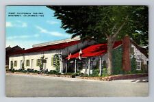 Monterey CA-California, First California Theatre, Antique, Vintage Postcard picture