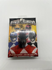 Saban's Mighty Morphing Power Rangers Poker Playing Cards Deck - Factory Sealed picture