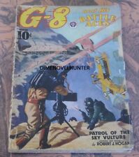 G-8 AND HIS BATTLE ACES SEPTEMBER 1938 VOL 15 #4 SCI FI PULP MAGAZINE picture