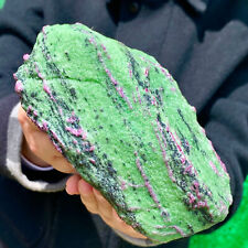 6.9LB Natural green Ruby zoisite (anylite) crystal Healing picture