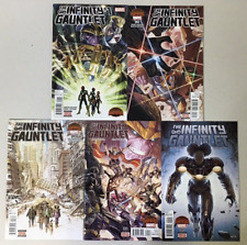 Infinity Gauntlet #1-5 Complete Run Marvel 2015 Lot of 5 picture