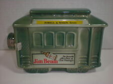 vtg 1968 TROLLEY Jim Beam San Francisco Cable Car Empty Decanter picture