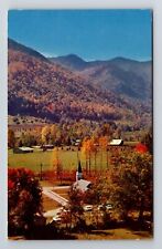 Maggie NC-North Carolina, Autumn Scene in Maggie Valley, Vintage Postcard picture