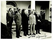 RARE Jimmy Carter & Justice William Brennan Jr Hand Signed Photo COA picture