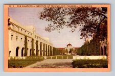 Pasadena CA-California, The California Institute Of Technology Vintage Postcard picture