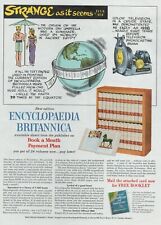1967 Encyclopaedia Britannica  Vintage Print Advert  Book a Month Payment Plan  picture