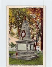 Postcard Monument of Governor Clinton Kingston New York USA picture