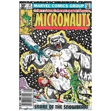 Micronauts #32 Newsstand  - 1979 series Marvel comics Fine+ [z& picture
