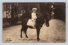 RPPC-Prinz Wilhelm von Preussen Prussia, Antique, Vintage Postcard picture