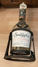 Vintage Old Smuggler Scots Whisky Promotional Bottle IN Seesaw Scottland Burner picture