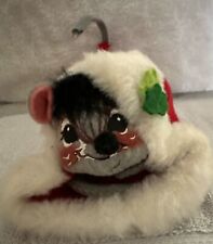 Annalee Mobilitee Doll Mouse in Santa Hat Christmas 1965 Vintage picture