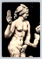 RPPC Statue of Aphrodite Athens Greece Nat'l Museum Continental Size Postcard picture
