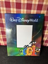 Vintage Walt Disney World 2001 3D 4 x 6 Picture Photo Frame Mickey Mouse picture