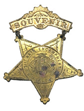 1897 GAR Buffalo New York Grand Army Of The Republic Encampment Pinback Badge picture