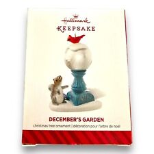 Hallmark Keepsake 2014 December's Garden Ornament NIB Christmas Collectible Gift picture