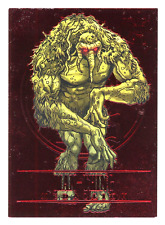 2023 FLEER ULTRA Midnight Sons ~MAN-THING~ RUBY MEDALLION #31/50 picture