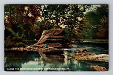 Reading PA-Pennsylvania, Maidencreek, Antique c1908 Vintage Souvenir Postcard picture