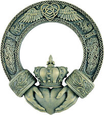 Celtic Claddagh Irish Ring Wall Plaque Home Decoration - Celtic Symbol of picture