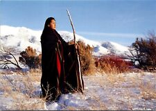 Postcard Sacajawea Descendent Lewis & Clark Trail Native American Uncirculated picture
