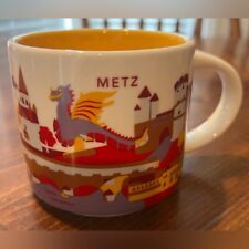 Starbucks METZ France You Are Here YAH Collection Mug Authentic Rare picture
