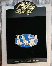 Disney Auctions P.I.N.S. Stitch As Dalmatian 101 Dog Pin LE 1000 New  picture