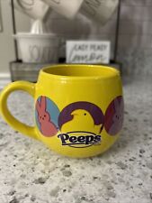 Peeps Yellow Easter Coffee Cup Just Born 2021 Excellent Condition picture