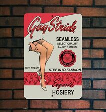 Retro Gay Stride Nylons sign. picture