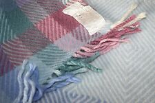  Alafoss Comforti Designs Ireland  Wool Blue Pink Blanket Throw 59 