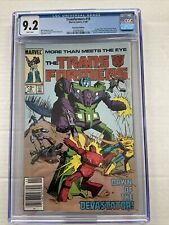 The Transformers #10  CGC 9.2 Newsstand Edition 1st Appearance Of Devastator picture