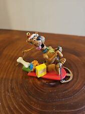 Vintage 1998 Hannah Barbara Scooby-Doo On Sleigh Christmas Ornament  picture