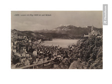 Vintage Postcard Luzern Mt. Rigi from Gutsch picture
