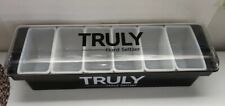 Truly Hard Seltzer Condiment Tray With 6 New Plastic Containers barware man cave picture