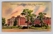 Hartford CT-Connecticut, Mutual Life Insurance Company, Vintage c1944 Postcard picture