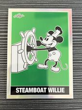 2023 Leaf Metal Pro Set Steamboat Willie Mickey Mouse Green /35 Collectible picture